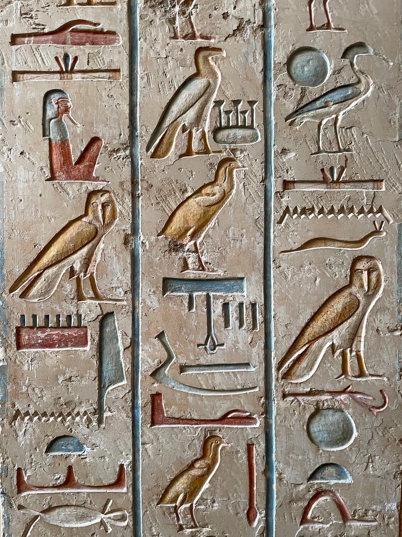 Archaeologist at Pyramids